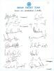 Indian tour of Zimbabwe 1998. Decorative sheet with printed and handwritten title. Signed in ink by sixteen members of the Indian squad including the manager and his assistant. Signatures include Azharuddin (Cpt), Jadeja, Tendulkar, Sidhu, Ganguly, Kumble
