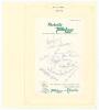 Victoria 1965/66. Page on Parkville Travelodge, Melbourne headed note paper, signed in biro by twelve members of the Victoria team. Signatures are Lawry, Connolly, Potter, Watson, Grant, Jordan, Rayson, Sheahan, Redpath, R. Cowper, Stackpole and Anderson.