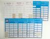 Kent County Cricket Club 2000-2008. A collection of official autograph sheets for Kent teams being 2000 (25 signatures), 2001 (25), 2002 (22), 2003 (19), 2004 (21), 2005 (23), 2006 (23), 2007 (19) and 2008 (17). Good condition. Qty 9