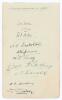Leicestershire C.C.C. 1927. Album page nicely signed in ink by eleven members of the team. Signatures include G.H.S. Fowke (captain), Taylor, Astill, Shipman, Snary, Berry, Armstrong, Sidwell etc. Good condition