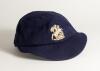 Hedley Verity. Yorkshire & England 1930-1939. M.C.C. tour of Australia &lsquo;Bodyline&rsquo; 1932-33. M.C.C. navy blue cloth Test touring cap, by E.C. Devereux of Eton, Bucks, with excellent raised embroidered touring emblem of St. George & Dragon in silver thread t - 2